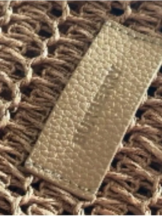 Original Burberry Extra Large Goddess Brown Woven Tote - Picture 4 of 7